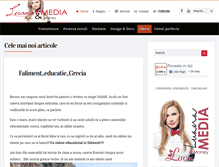 Tablet Screenshot of luanamedia.ro